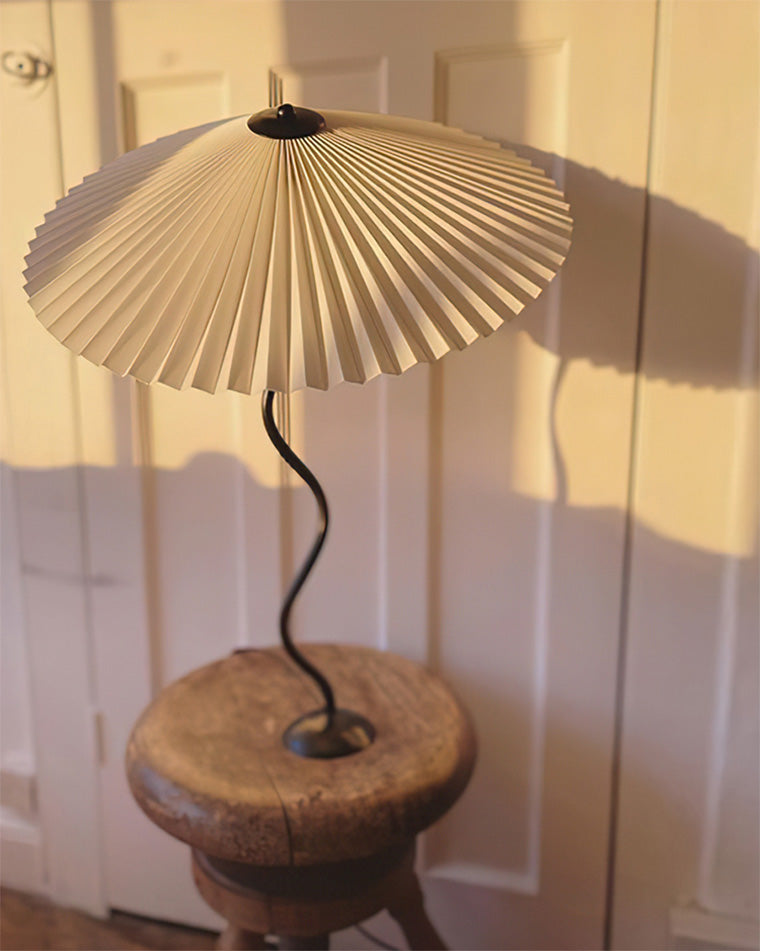 Diff Wavy Pleated Table Lamp-DF8001