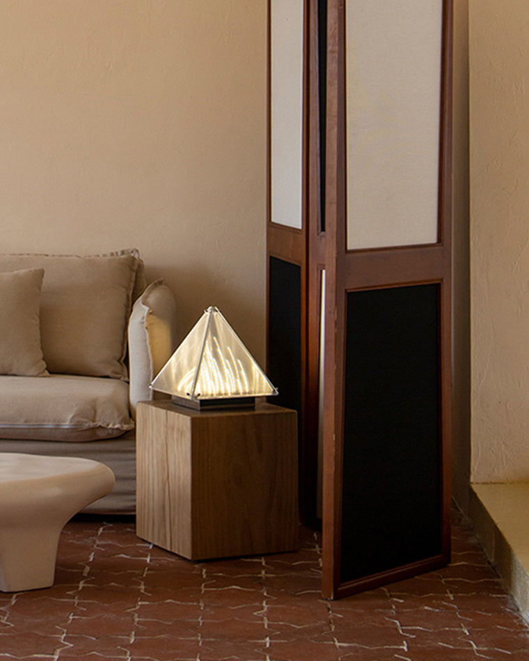 Diff Pyramid Night Table Lamp-DF8005