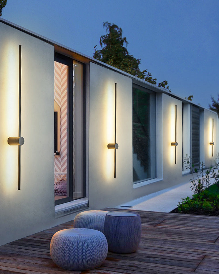 Diff Rotating Linear Track Wall Outdoor Light-DF9014