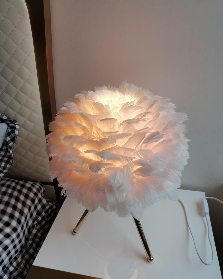 Diff Feather Tripod Table Lamp-DF8014