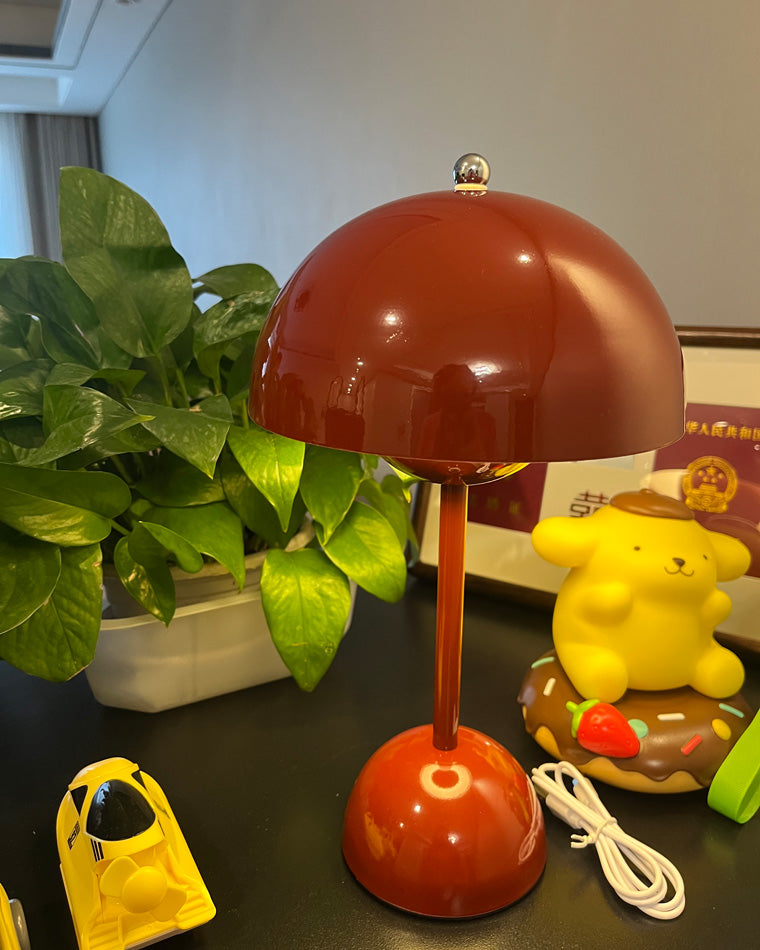 Diff Scandi Mushroom Table Lamp for Children-DF8021