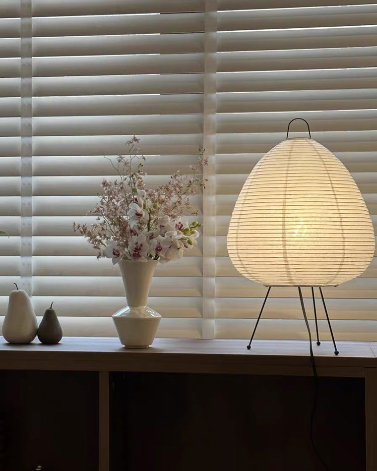 Diff Japanese Tripod Paper Lantern Table Lamp-DF8023
