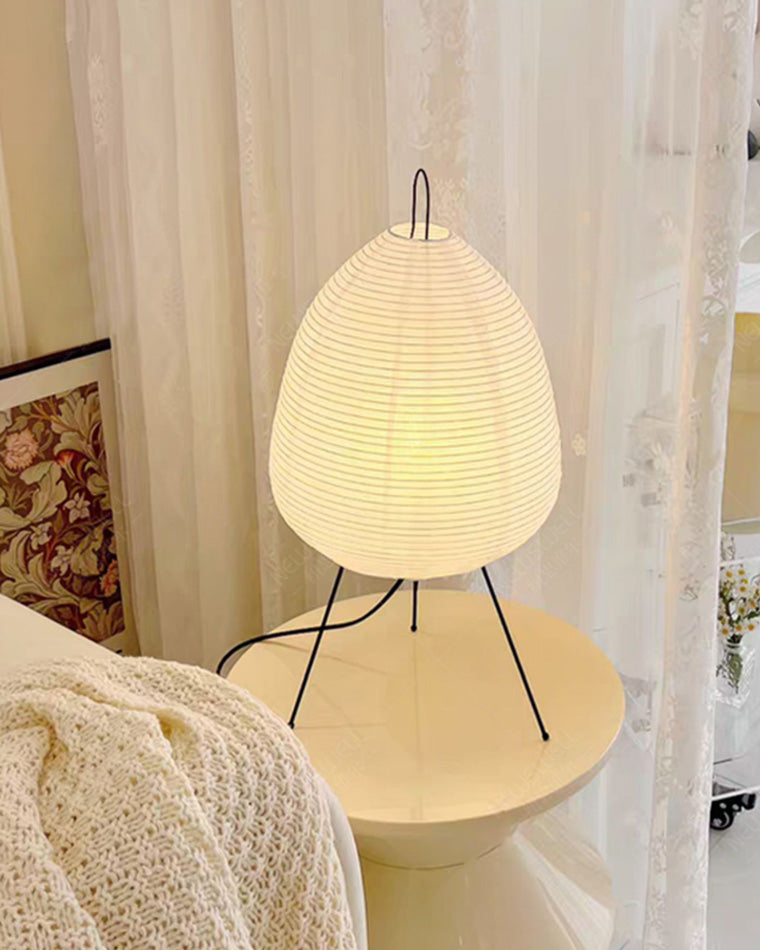 Diff Japanese Tripod Paper Lantern Table Lamp-DF8023