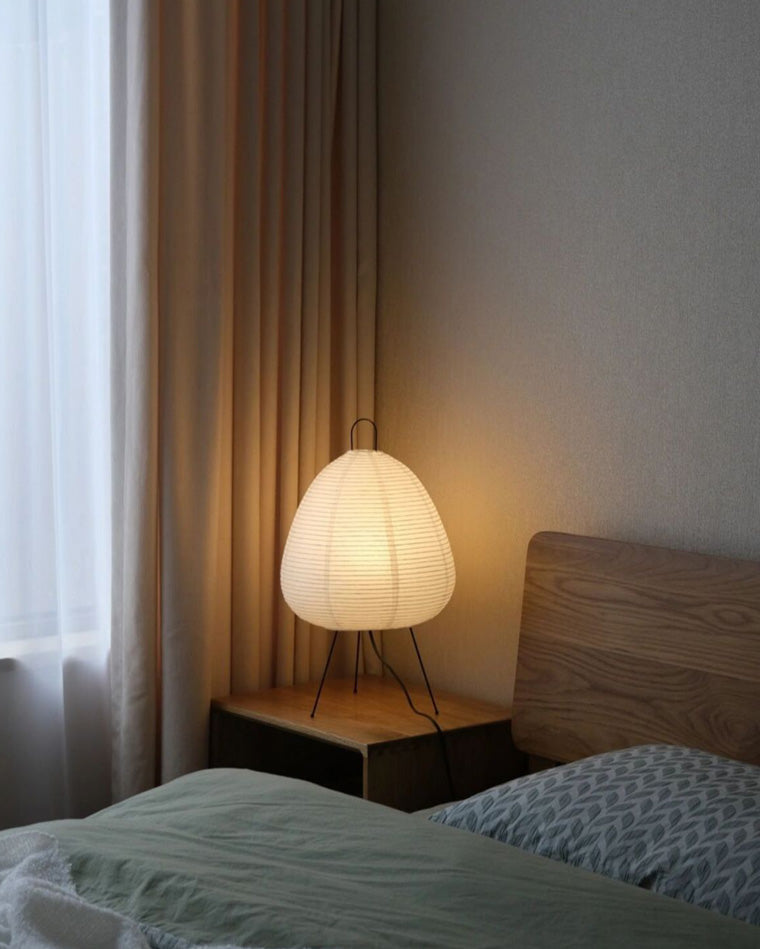 Diff Japanese Tripod Paper Lantern Table Lamp-DF8023