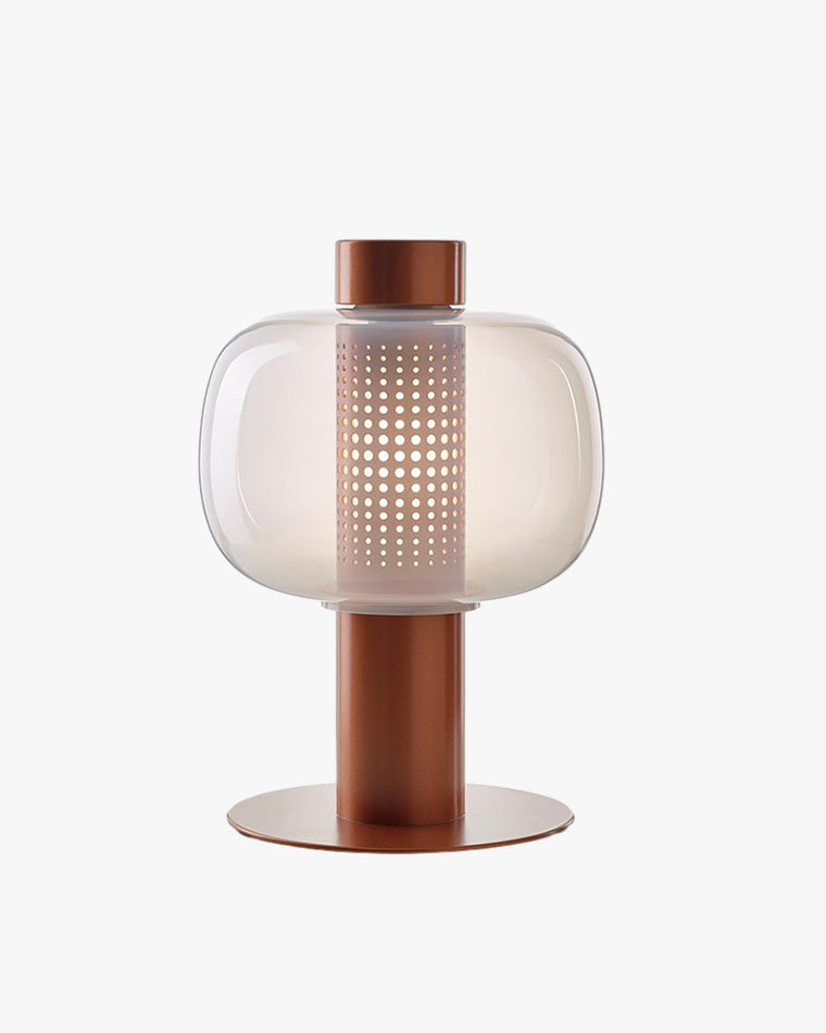 Diff Beautiful Cylinder Glass Table Lamp-DF8032