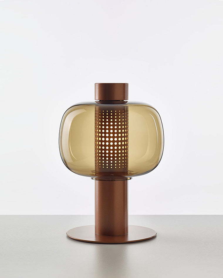 Diff Beautiful Cylinder Glass Table Lamp-DF8032