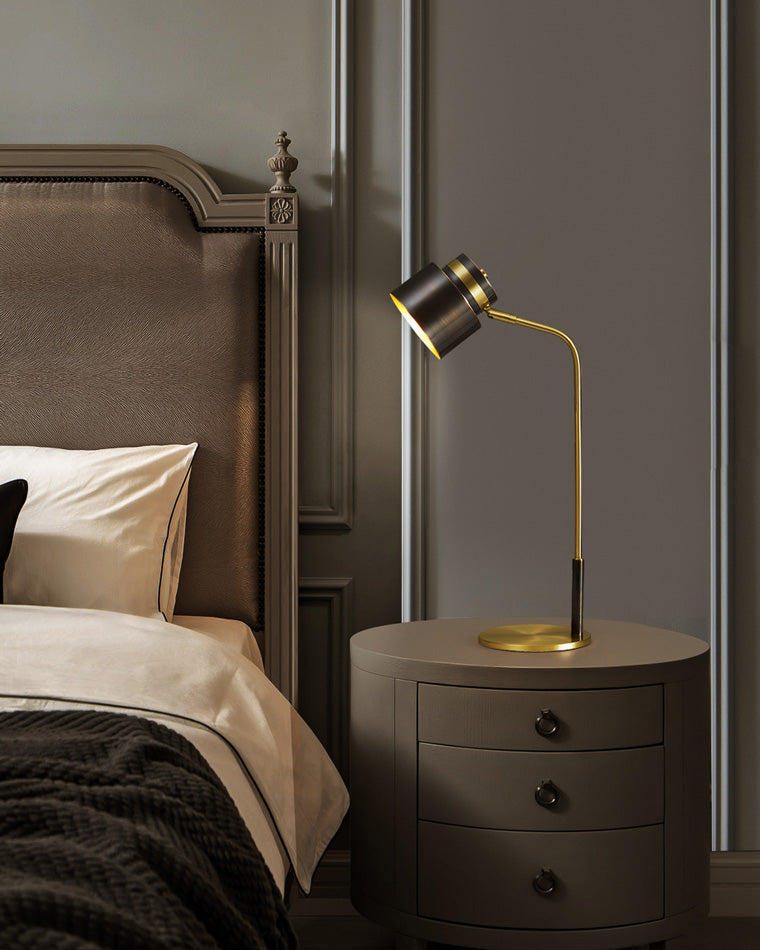 Diff Elegant Arc Brass Reading Desk Lamp-DF8035