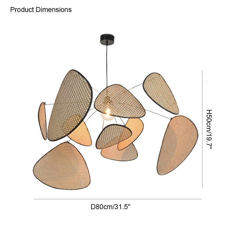 Diff Rattan Pendant Light-DF2074
