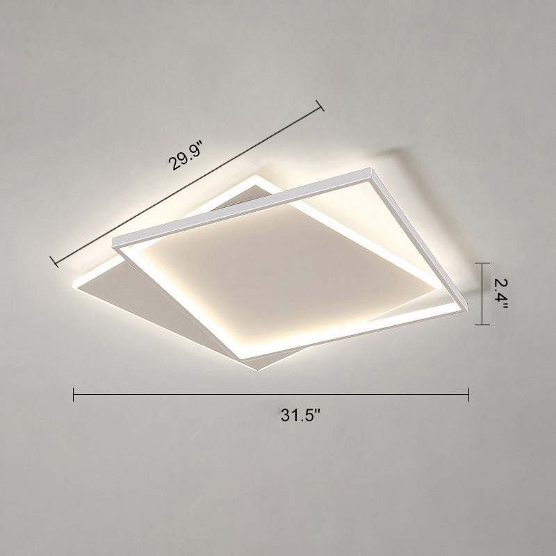Diff Flat Square Ceiling Light-DF1011