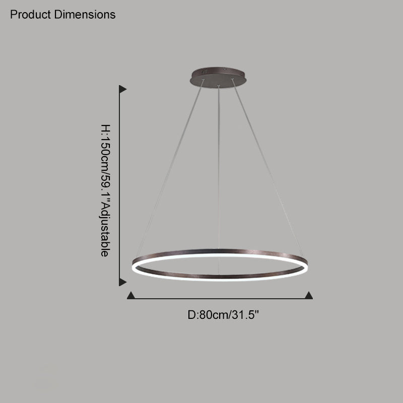 Diff Ring Pendant Light-DF2030