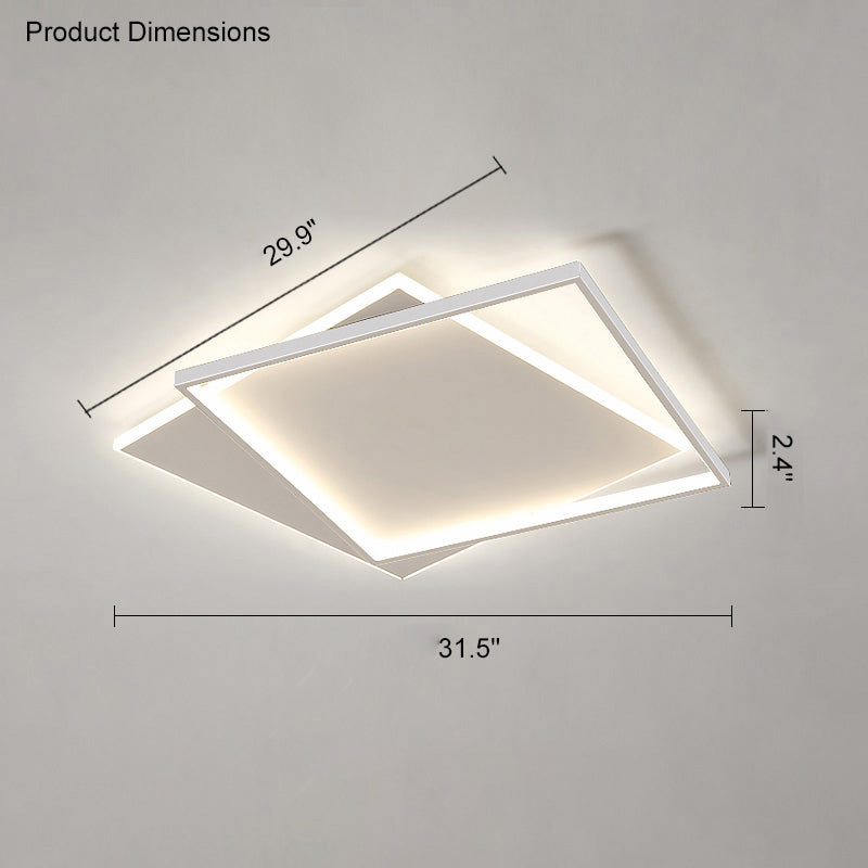 Diff Flat Square Ceiling Light-DF1011