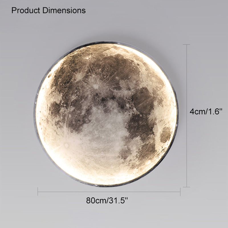 Diff Moon/Earth Round Wall Sconce-DF6102