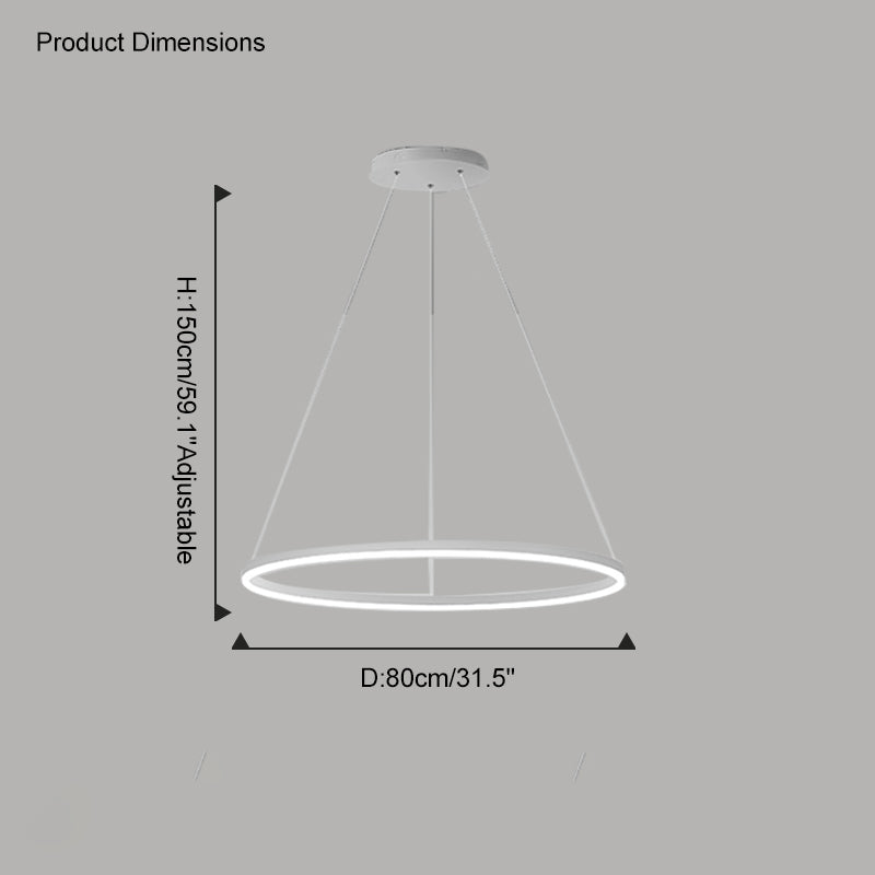Diff Ring Pendant Light-DF2030
