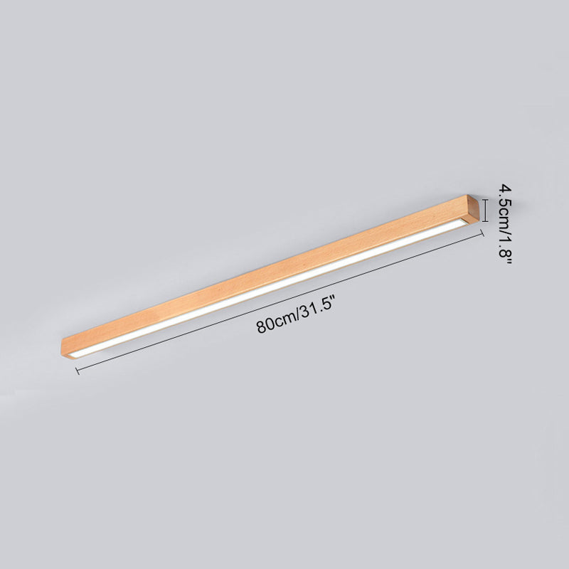 Diff Long Linear Wood Ceiling Light-DF1012