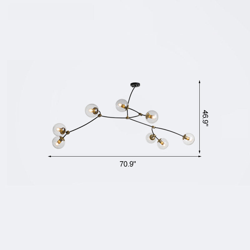 Diff Branching Bubble Chandelier-DF2141