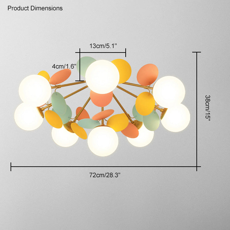Diff Branching Bubble Chandelier-DF2044