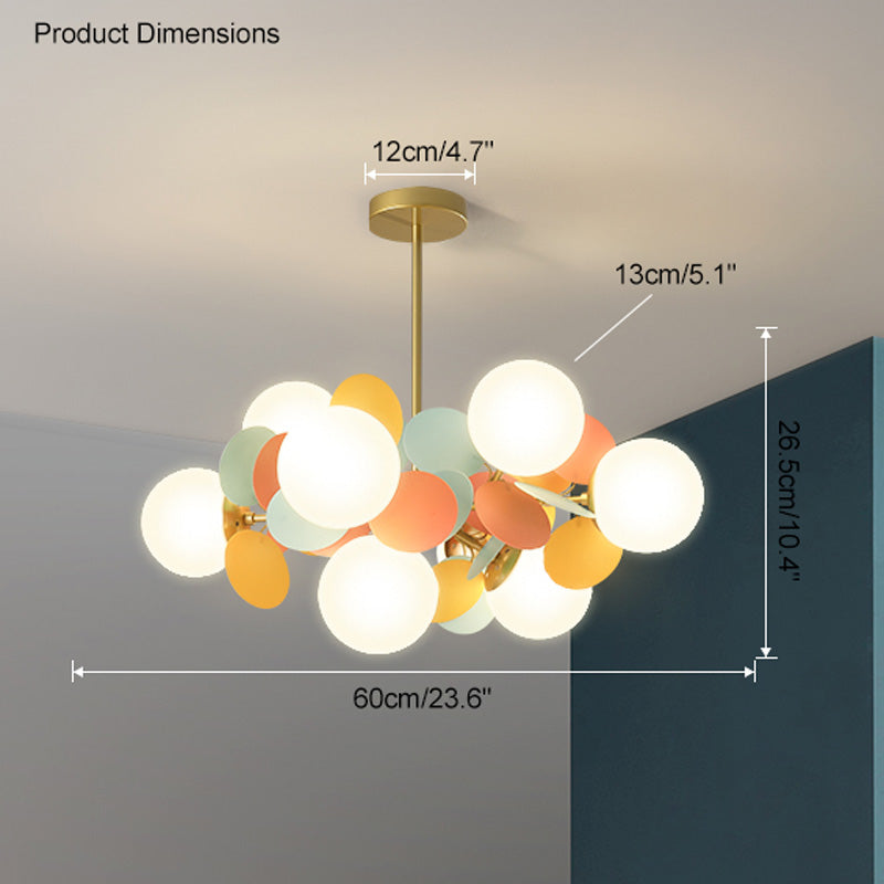 Diff Branching Bubble Chandelier-DF2044