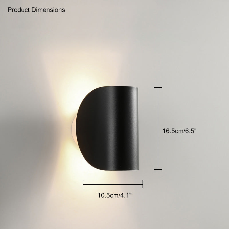 Diff Adjustable Half Shade Wall Sconce-DF6013
