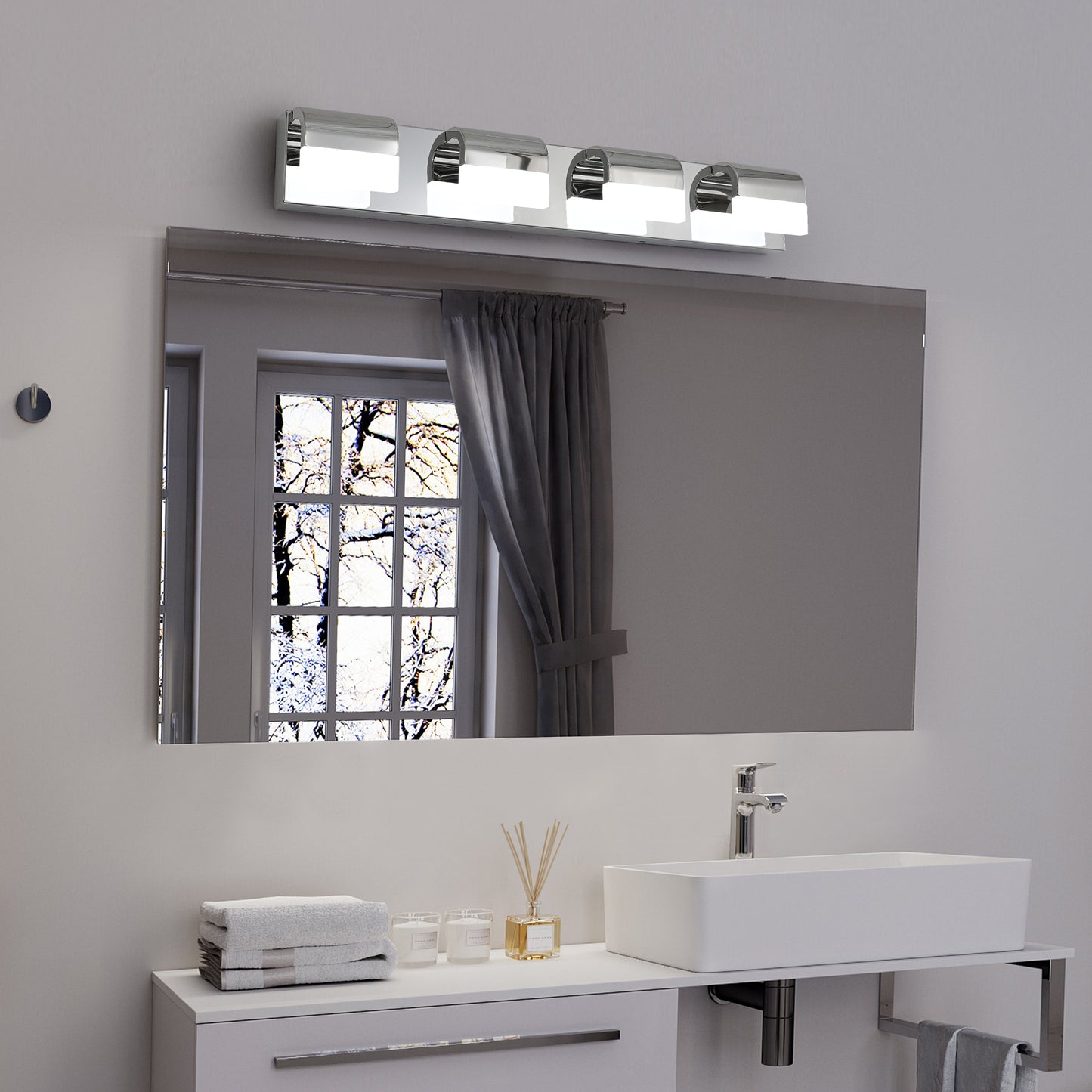 4-Light LED Modern Bathroom Vanity Lighting-DG2033