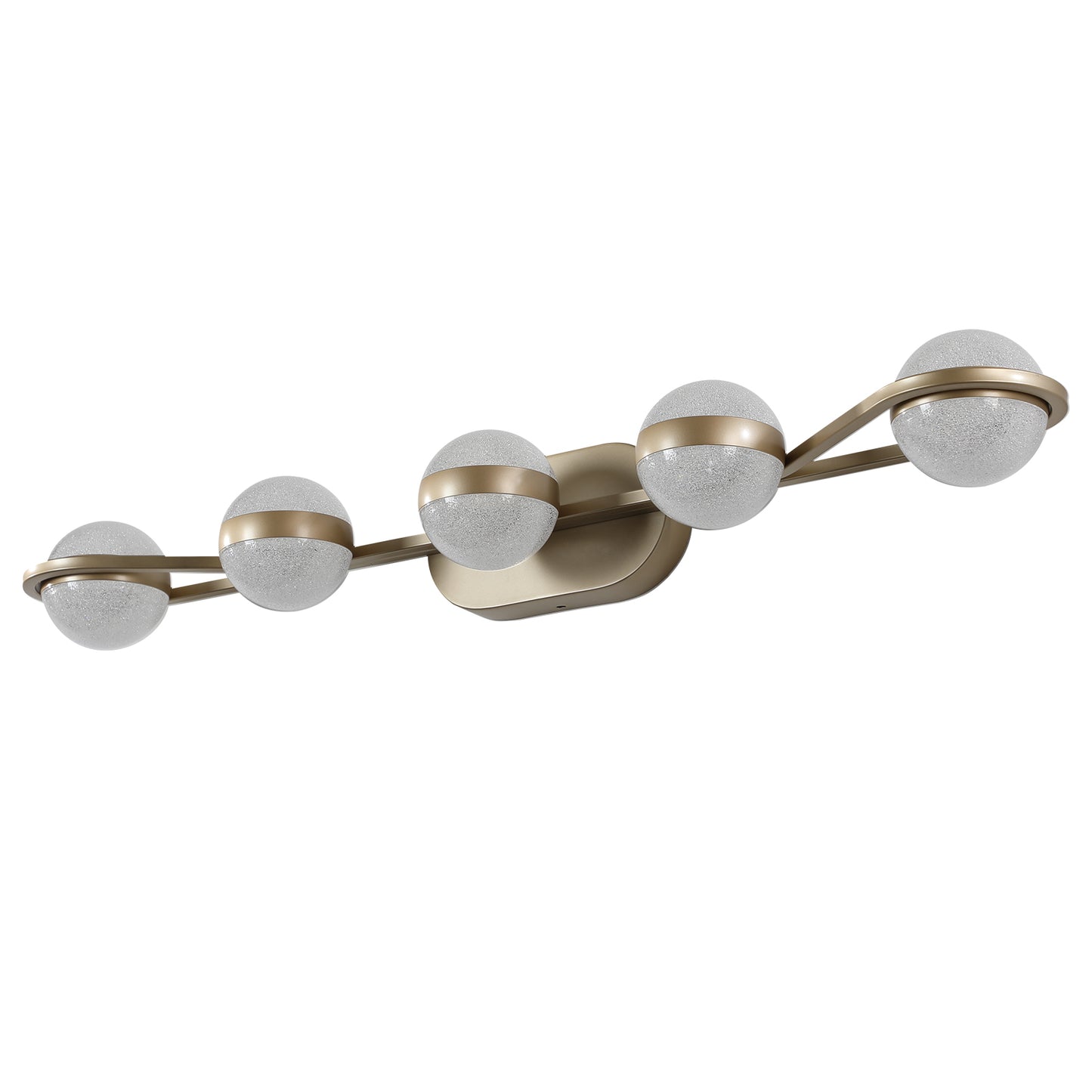 Modern Minimalist LED 5 Bulb Bathroom Vanity Light-DG2039