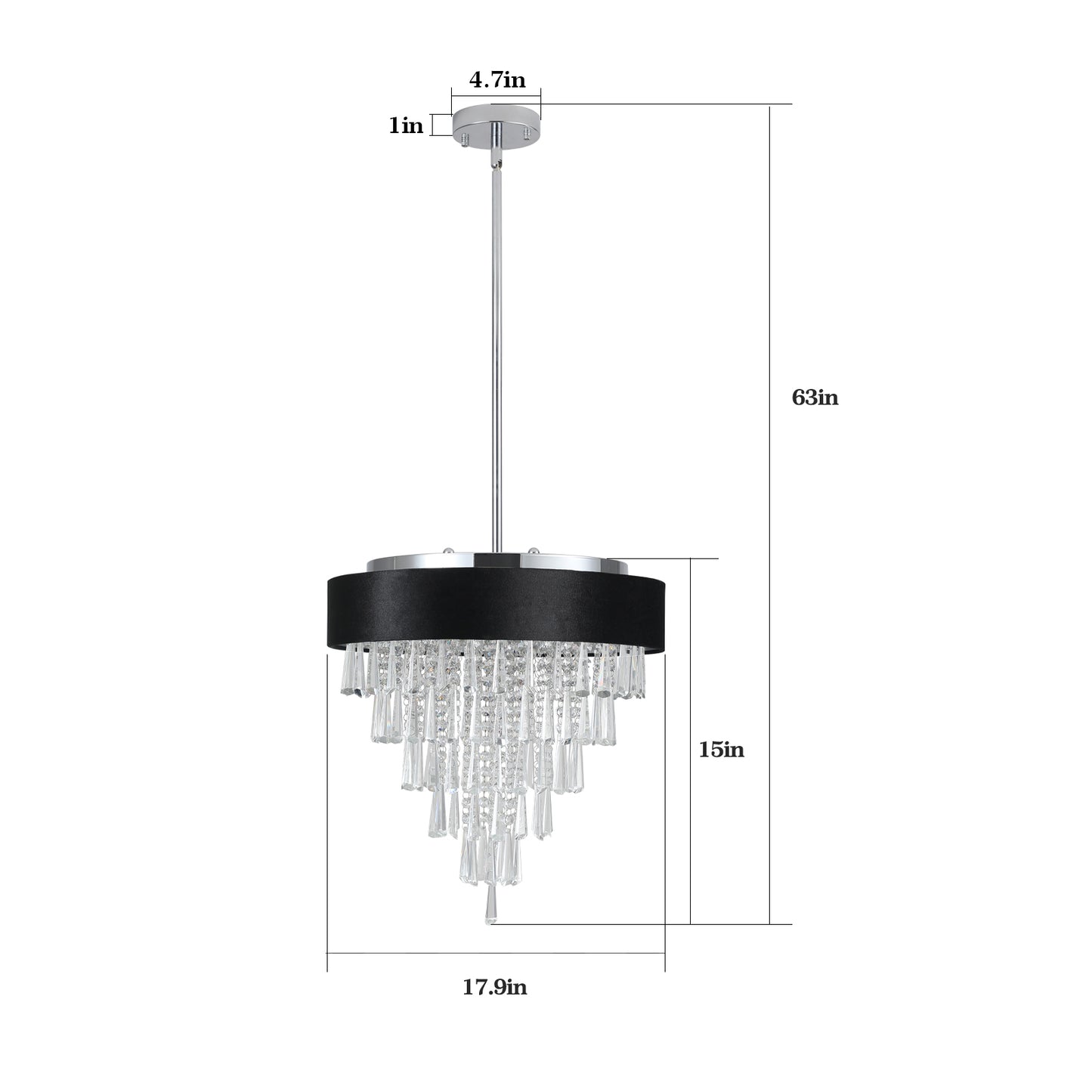 Modern Luxury Crystal Round Chandelier -DG2036