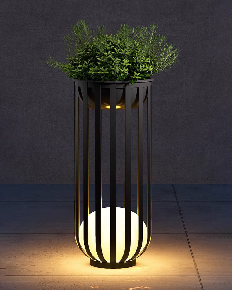 Diff Solar Plant Patio Light-DF9004
