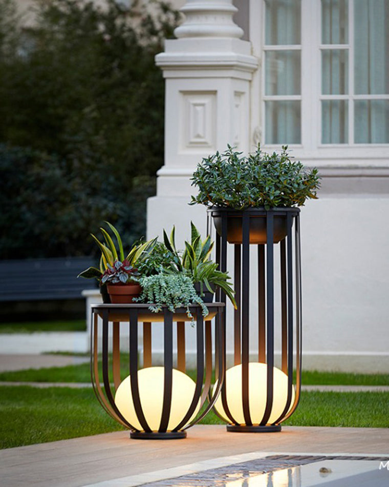Diff Solar Plant Patio Light-DF9004