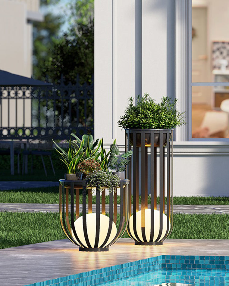Diff Solar Plant Patio Light-DF9004