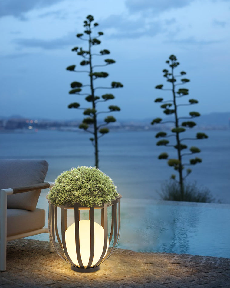 Diff Solar Plant Patio Light-DF9004