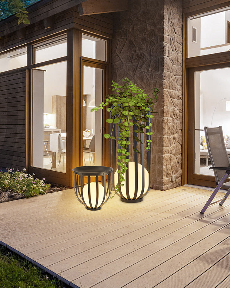 Diff Solar Plant Patio Light-DF9004