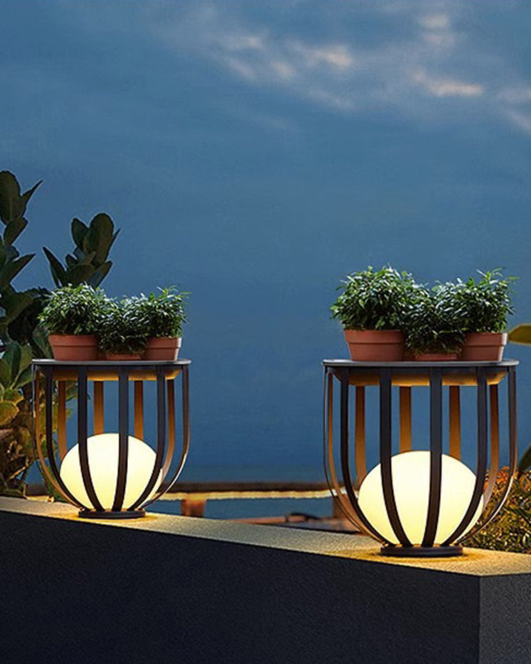 Diff Solar Plant Patio Light-DF9004