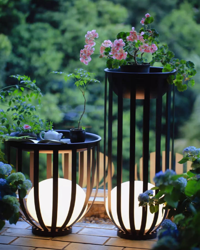 Diff Solar Plant Patio Light-DF9004
