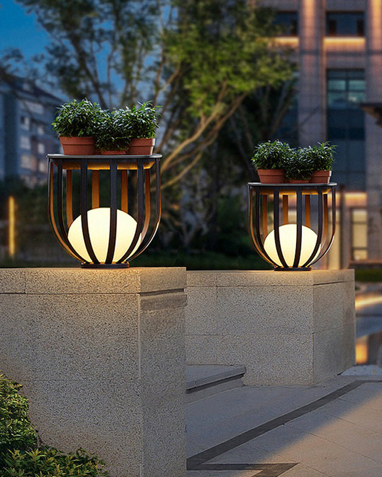 Diff Solar Plant Patio Light-DF9004