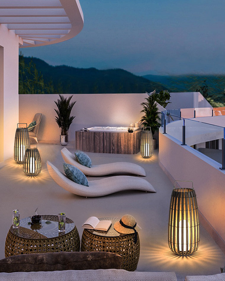 Diff Solar Lantern Outdoor Light-DF9005