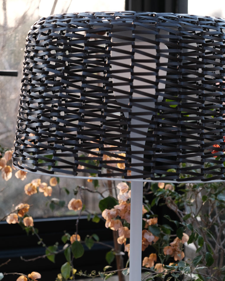 Diff Solar Rattan Floor lamp Outdoor Light-DF9011