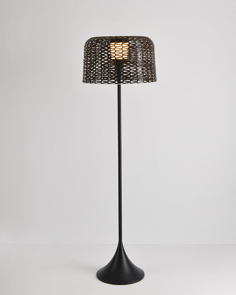 Diff Solar Rattan Floor lamp Outdoor Light-DF9011