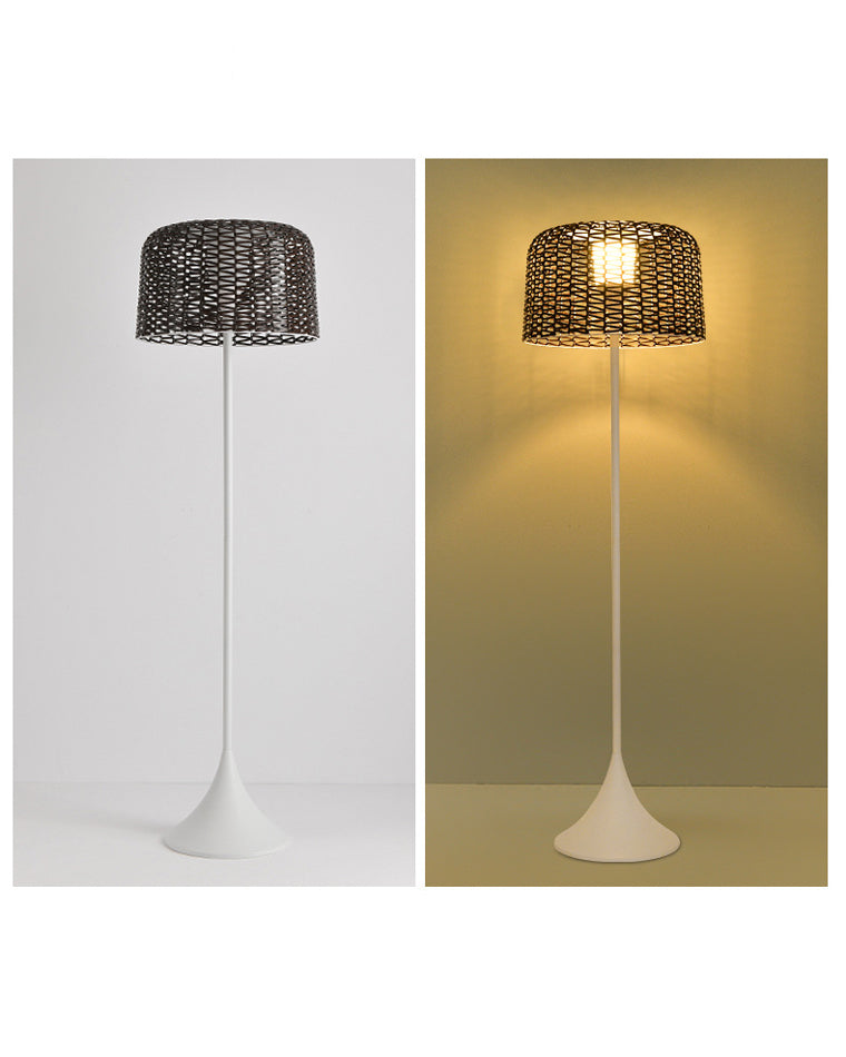 Diff Solar Rattan Floor lamp Outdoor Light-DF9011
