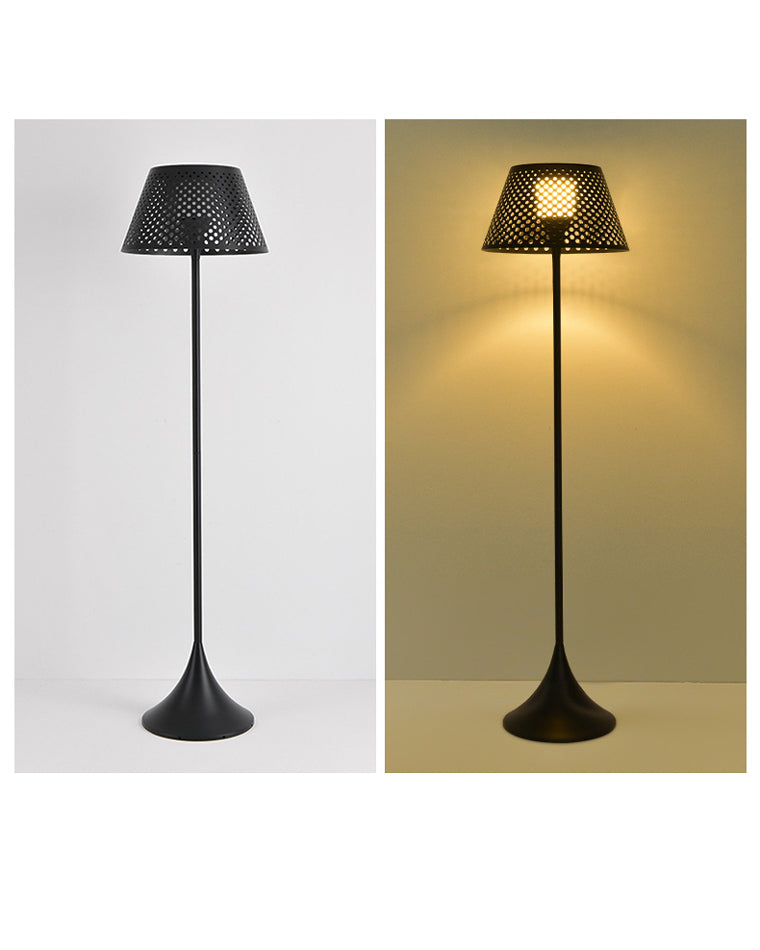 Diff Solar Rattan Floor lamp Outdoor Light-DF9011