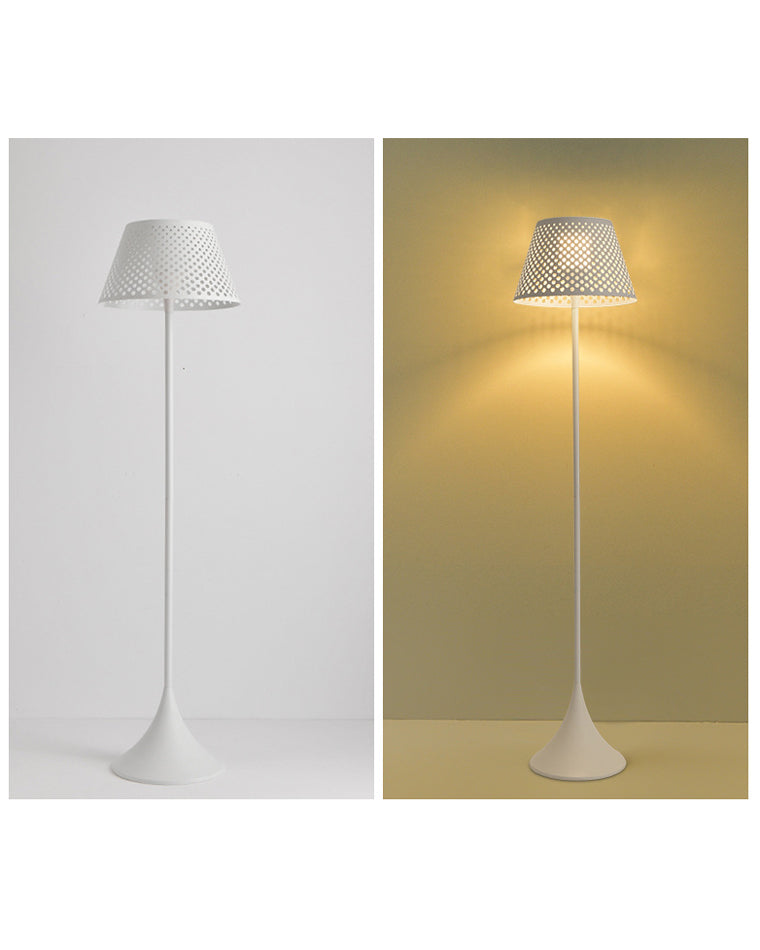 Diff Solar Rattan Floor lamp Outdoor Light-DF9011