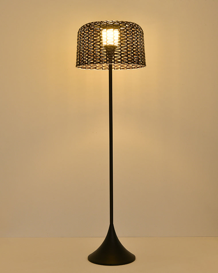 Diff Solar Rattan Floor lamp Outdoor Light-DF9011