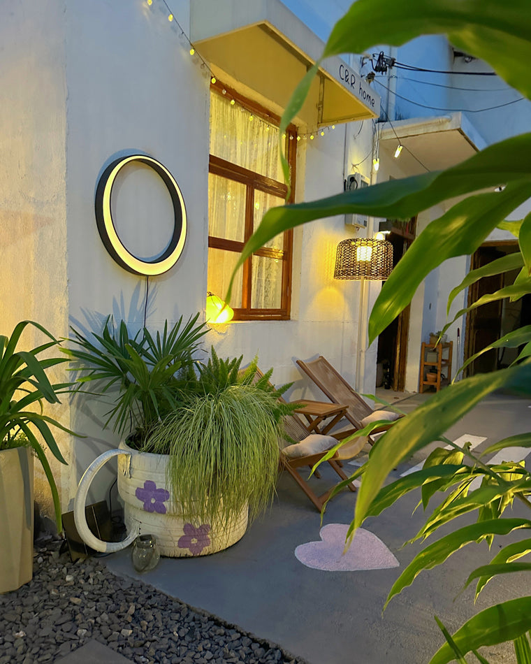 Diff Waning Moon Wall Outdoor Light DF9012