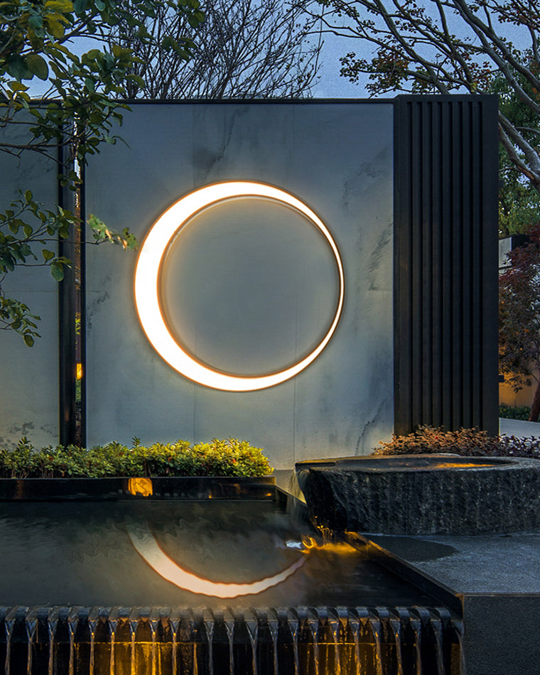Diff Waning Moon Wall Outdoor Light DF9012