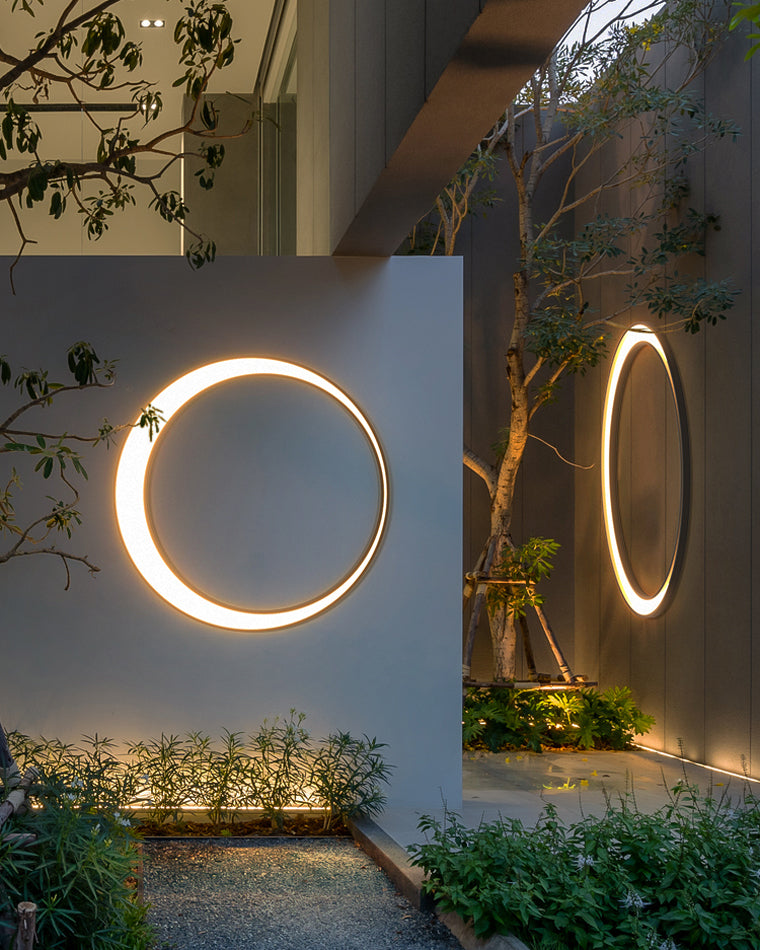 Diff Waning Moon Wall Outdoor Light DF9012