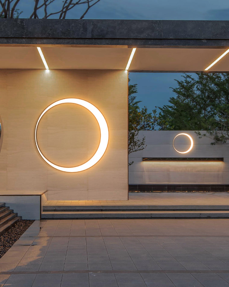 Diff Waning Moon Wall Outdoor Light DF9012