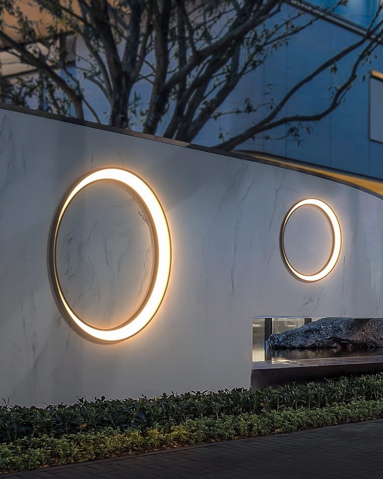 Diff Waning Moon Wall Outdoor Light DF9012