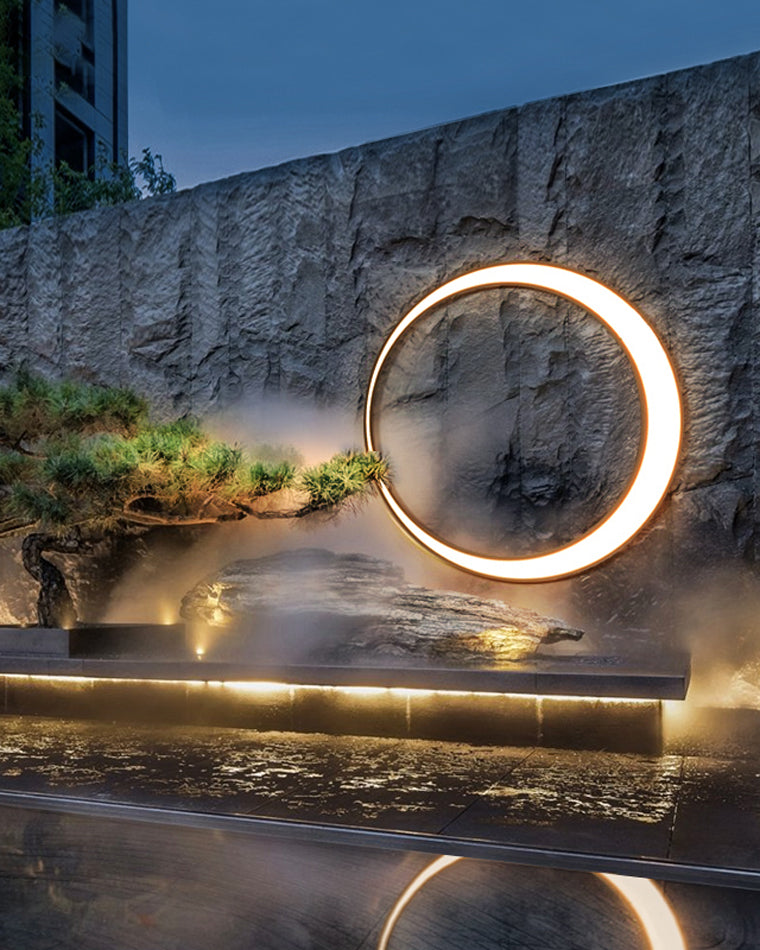 Diff Waning Moon Wall Outdoor Light DF9012