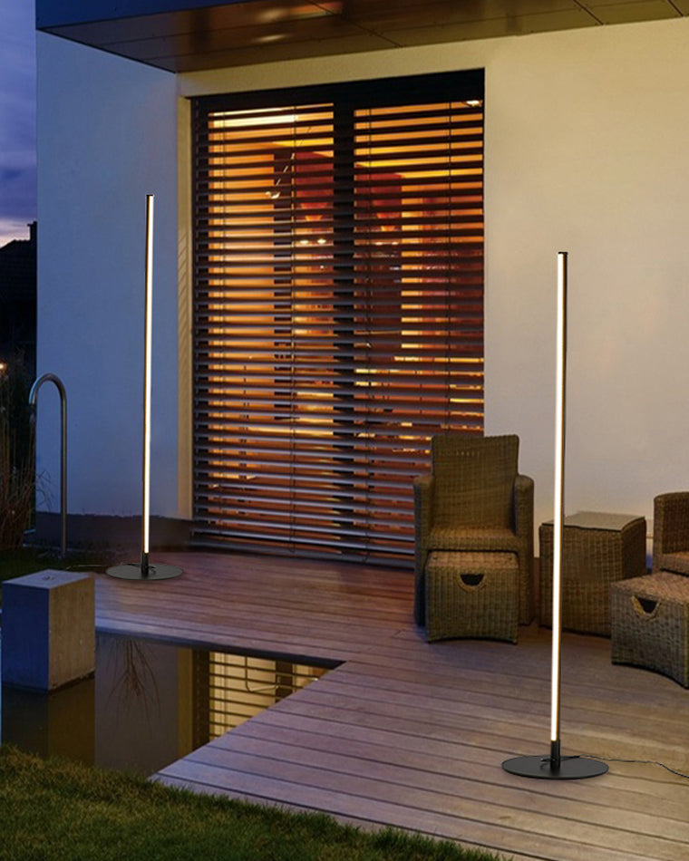 Diff Rod Linear Floor Outdoor Light-DF9015