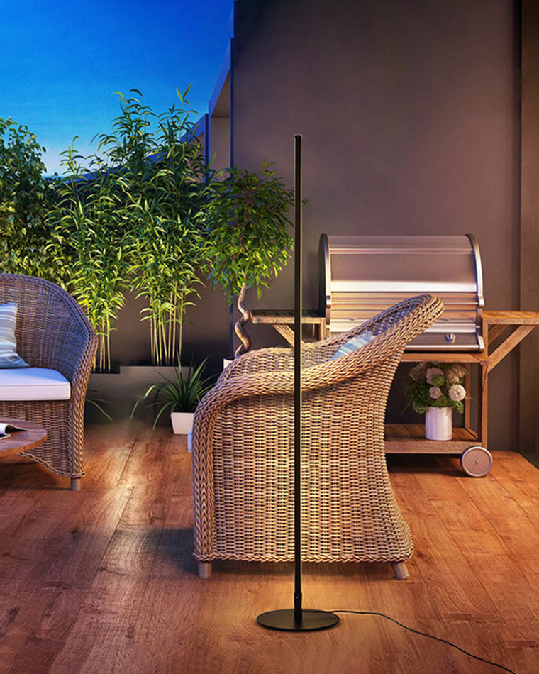 Diff Rod Linear Floor Outdoor Light-DF9015
