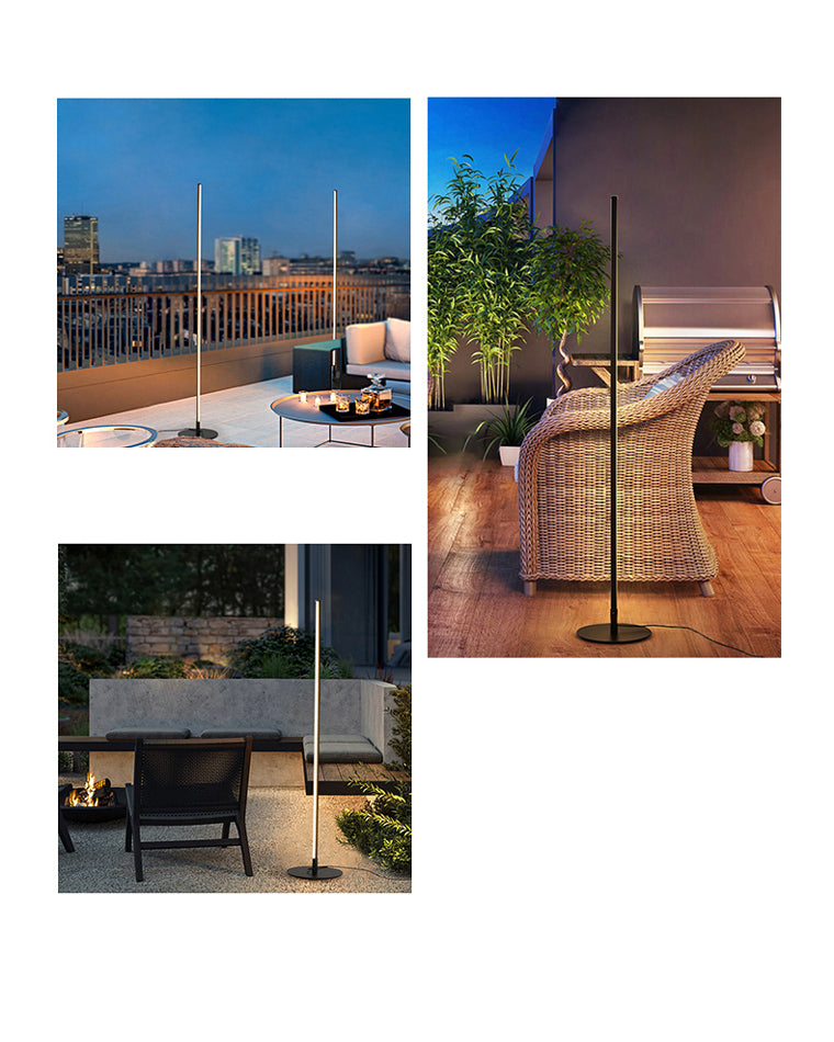 Diff Rod Linear Floor Outdoor Light-DF9015