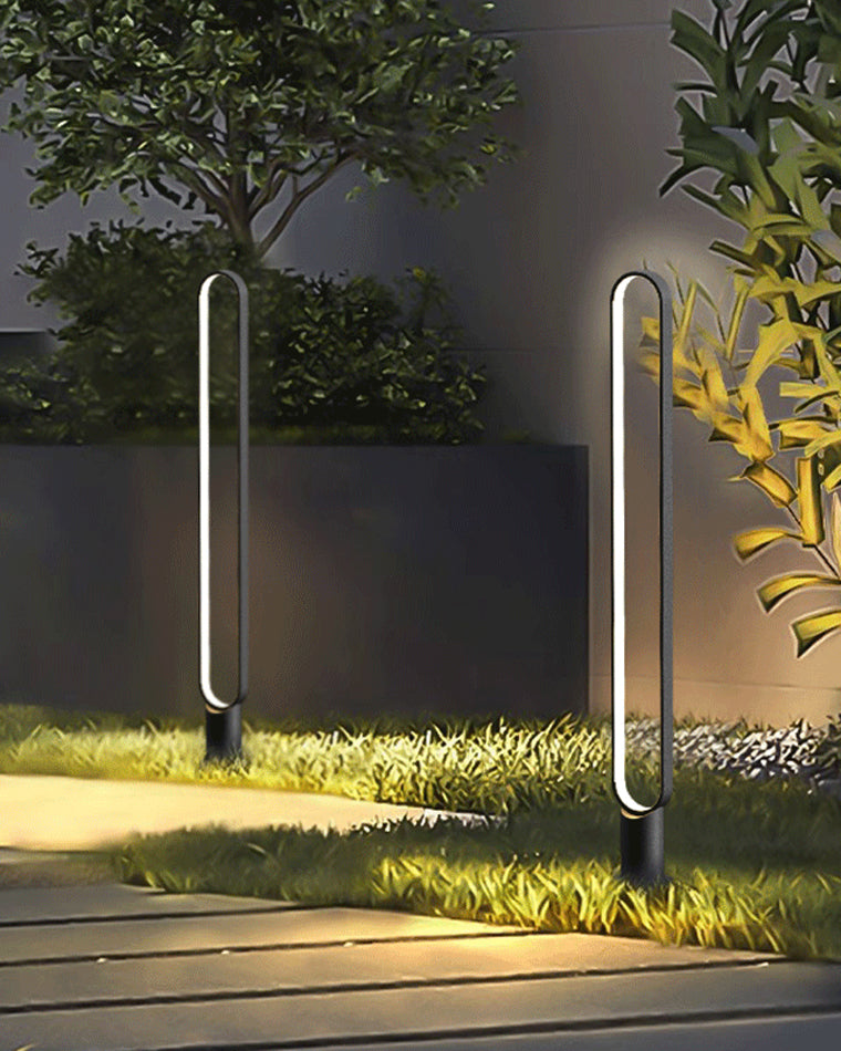 Diff Long Ring Pathway Light Outdoor Light-DF9016